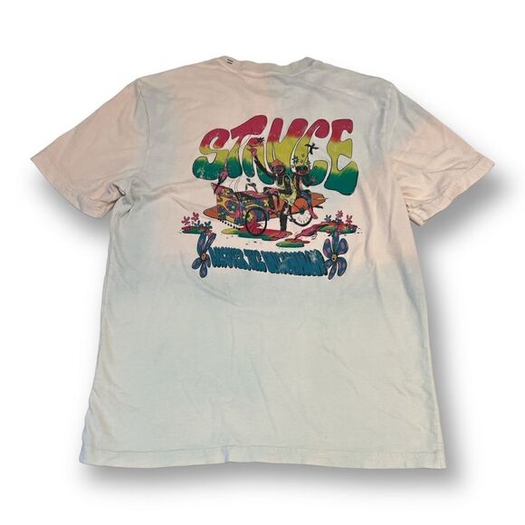 Stance The Crew T Tee Shirt Size Small - Picture 3 of 5